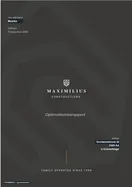 Omslag van een optimalisatierapport