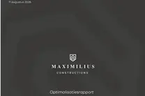 Omslag van een optimalisatierapport