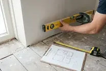 Opmeting van een verhuurpand voor de puntentelling